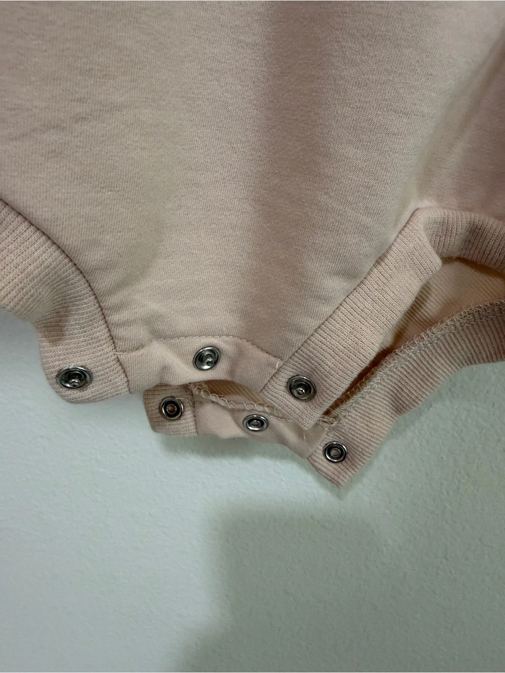 Kids One-Piece Bodysuit with 'ONE' Chenille Patch - Pink First Birthday